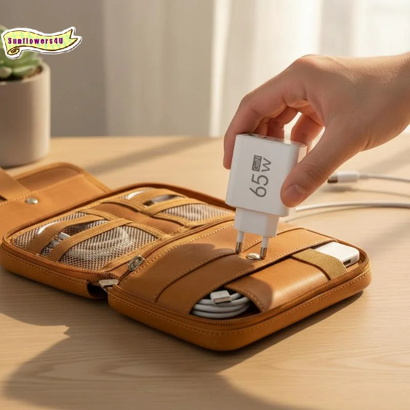 3-Port Travel GaN Wall Adapter